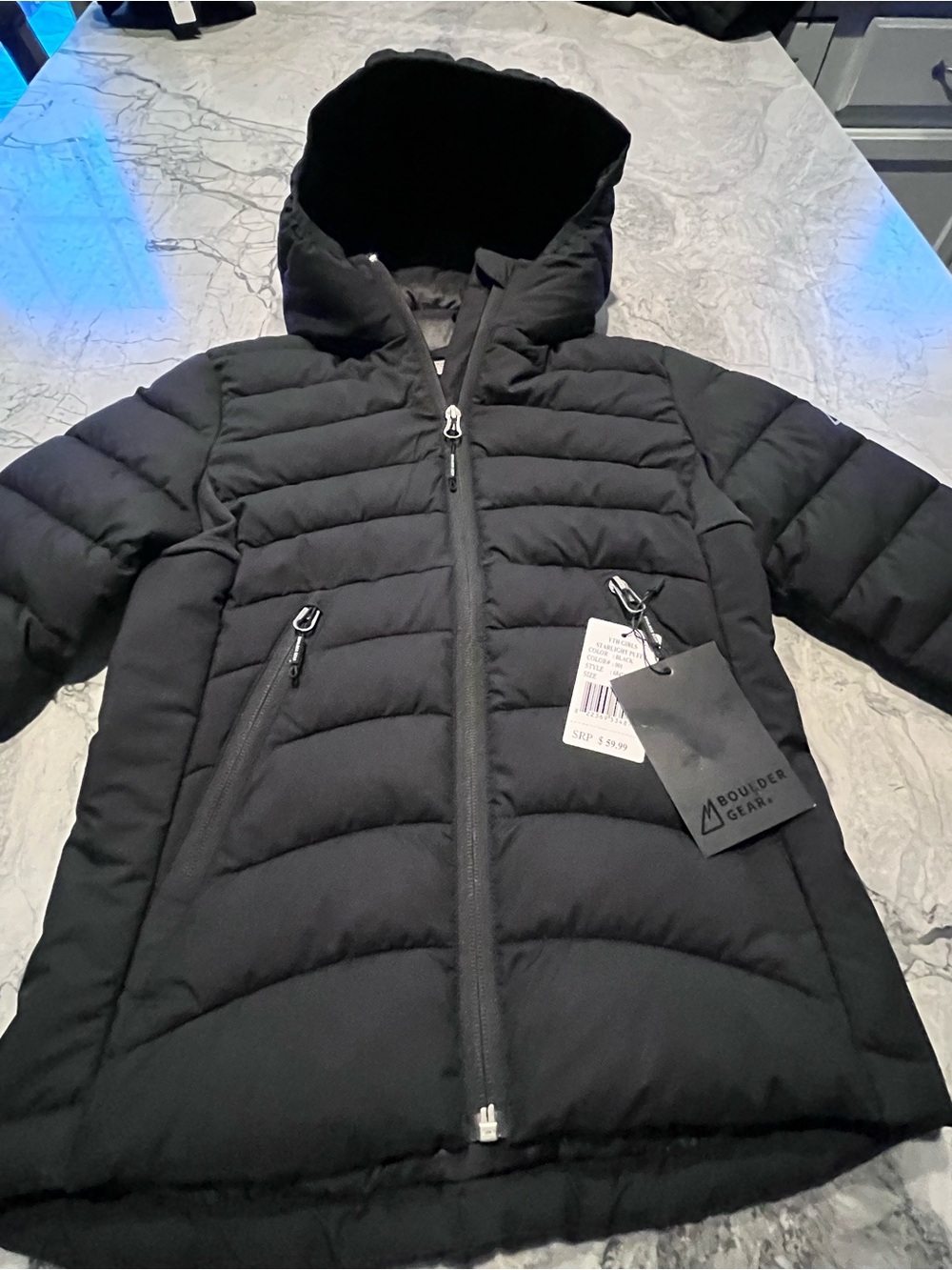 NWT! BOULDER GEAR Girls’ Starlight Puffy Jacket!